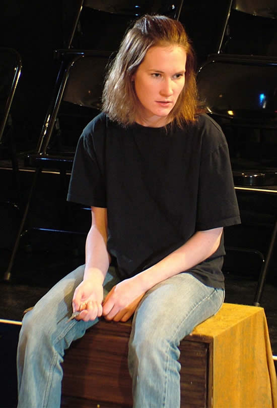 Keira Keeley in Departures